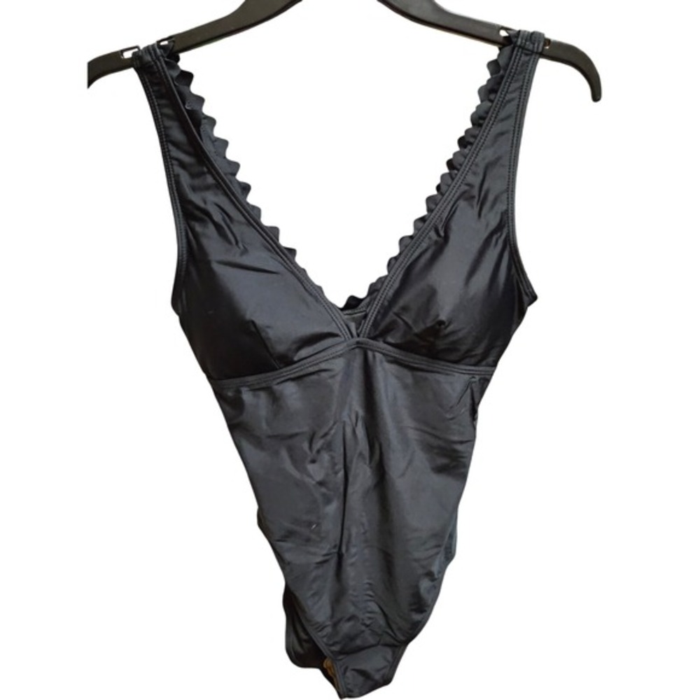 NEW JoleFille One-Piece Black Swimsuit Women's‎ Size S (5817)